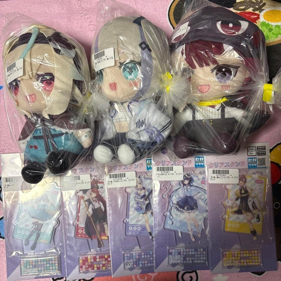 ミリプロ クリアスタンド コンプリート セット売り】ミリプロ× ROUND1